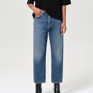 Agolde 90's Crop Mid Rise Straight
